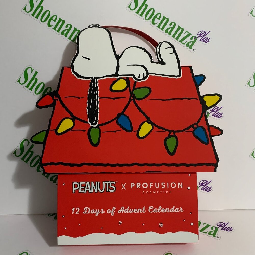 Peanuts X Profusion Cosmetics 12 Days of Advent Calendar Snoopy Makeup Gifts